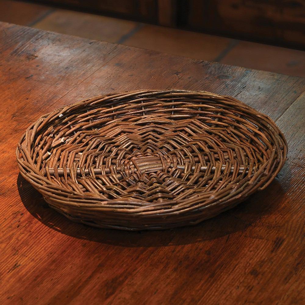 HomArt Willow Charger Round - Natural - Set of 4 | Modishstore | Chargers
