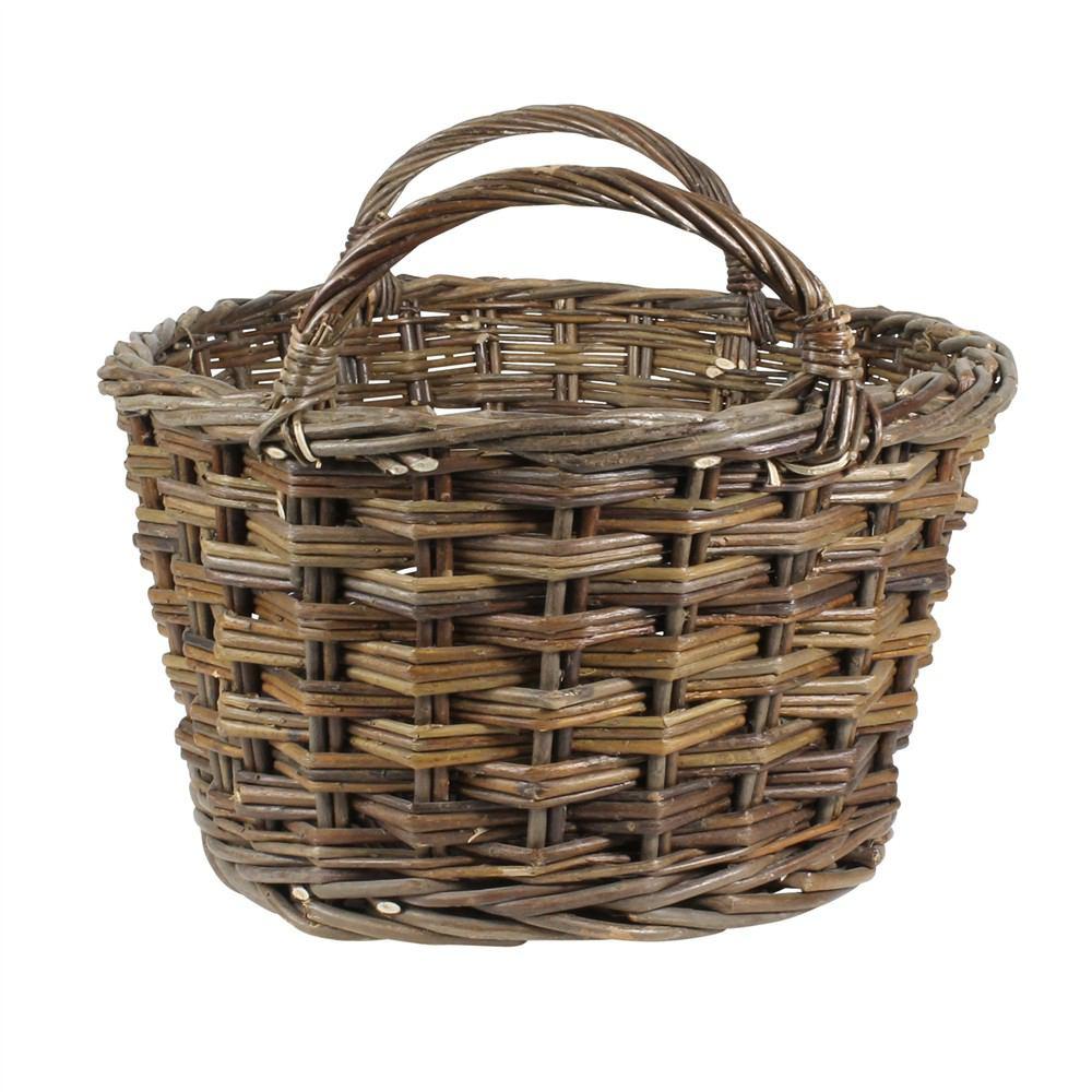 HomArt Willow Baskets Oval - Set of 6 - Natural-8