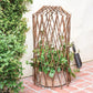 HomArt Willow Trellis - Natural - Set of 4 - Feature Image | Modishstore | Bins, Baskets & Buckets