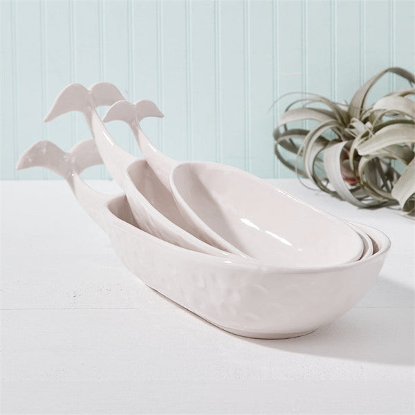 Two's Company Set Of 3 Beluga Bowls