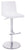 Vig Furniture Modrest Salton Modern White Bar Stool | Modishstore | Bar Stools