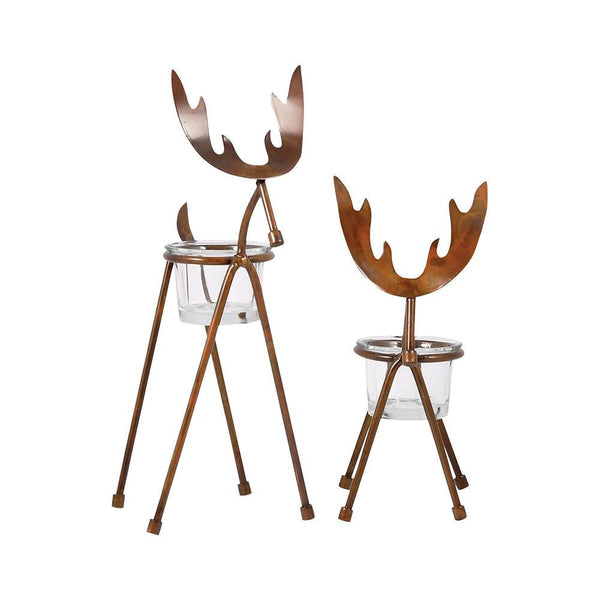 Pomeroy Moose Set of 2 Votives | Modishstore | Candle Holders