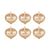 Pomeroy Pointed Ball Set of 6 Ornaments | Modishstore | Holiday