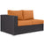 Modway Convene 4 Piece Outdoor Patio Daybed | Outdoor Patio Daybed | Modishstore-6