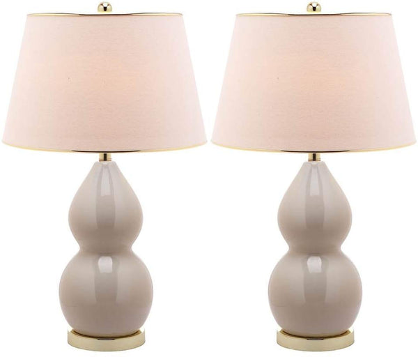 Safavieh Jill Double - Gourd Ceramic Lamp | Table Lamps |  Modishstore  - 4