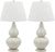 Safavieh Cybil Double Gourd Lamp | Table Lamps |  Modishstore  - 7