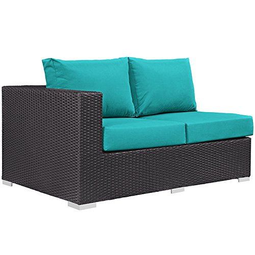 Modway Convene 4 Piece Outdoor Patio Daybed | Outdoor Patio Daybed | Modishstore-15