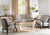 Baxton Studio Antoinette Classic Antiqued French Sofa Set | Modishstore | Sofas