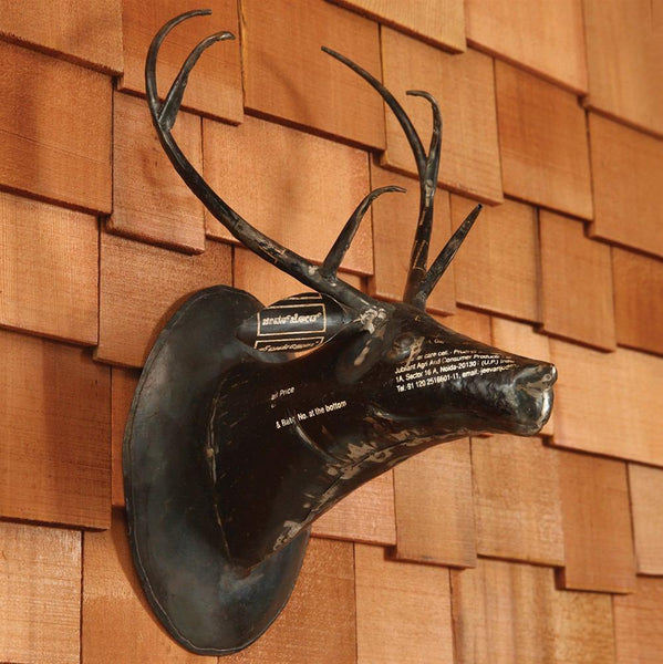 HomArt Reclaimed Metal Buck - Wall Mount - Feature Image | Modishstore | Trophy Head