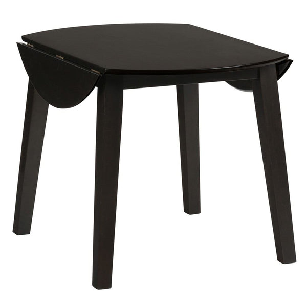 Jofran Simplicity Espresso Round Drop-leaf Table