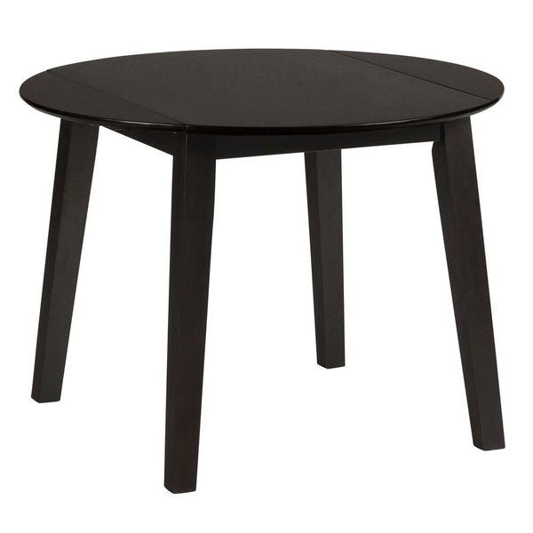 Jofran Simplicity Espresso Round Drop-leaf Table