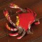 HomArt Reclaimed Metal Ornament - Crab - Set of 4-4