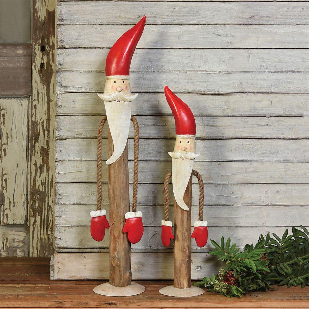 HomArt Tall Santa - Set of 2 | Modishstore | Holiday