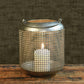 HomArt Astrid Mesh Lantern - Antique Nickel - Set of 4-6