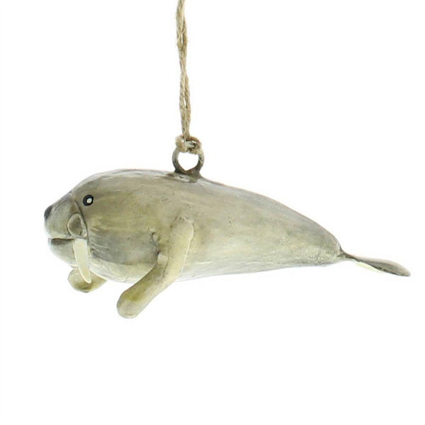 HomArt Hand-Painted Arctic Animal Ornament - Seal - Set of 8-2