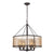 ELK Lighting Diffusion 4 Light Chandelier In Oil Rubbed Bronze - 57027/4 | Modishstore | Chandeliers