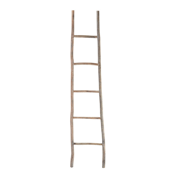Dimond Home Wood White Washed Ladder