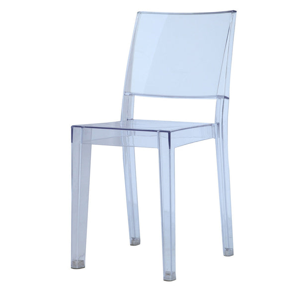 Fine Mod Imports Clear Square Side Chair | Accent Chairs | Modishstore-7