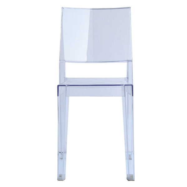 Fine Mod Imports Clear Square Side Chair | Accent Chairs | Modishstore-8