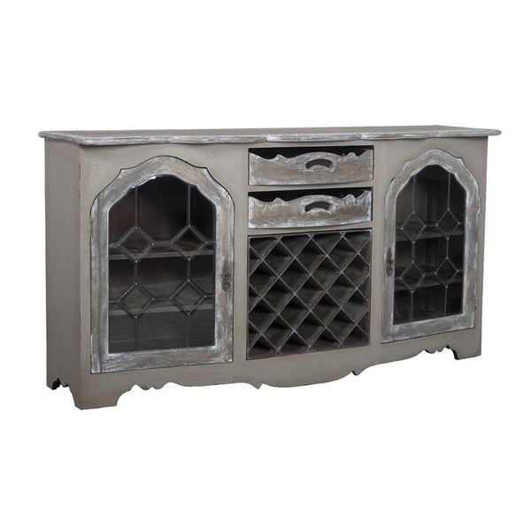 Guild Master Credenza With Wine Storage-2