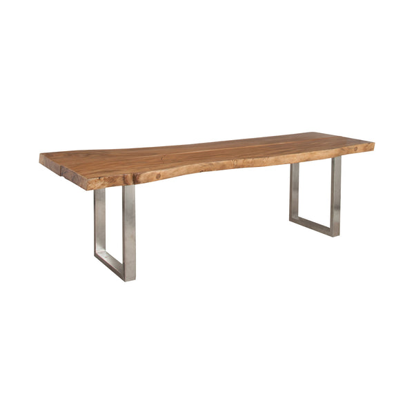Guild Master Reclaimed Slab Wood Dining Table | Modishstore | Dining Tables
