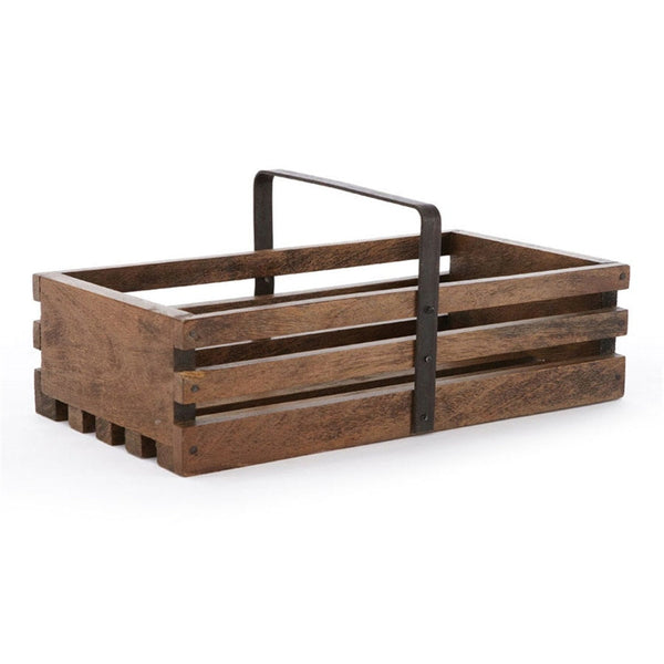 Planter Basket, Wood Gathering Trug By Napa Home And Garden