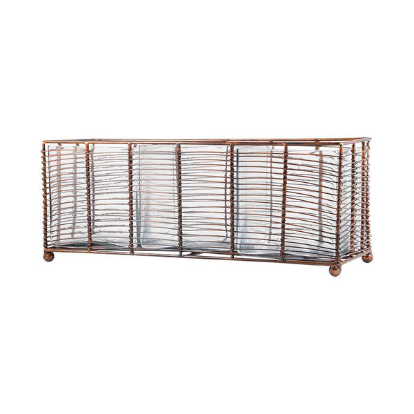 Pomeroy Tiptara Rectangle Caddy | Modishstore | Bins, Baskets & Buckets