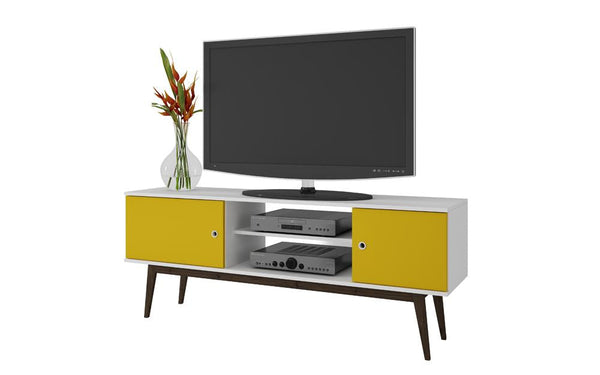 Accentuations by Manhattan Comfort Salem Splayed Leg TV Stand | TV Stands | Modishstore-3