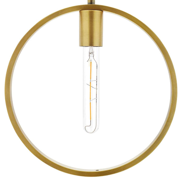 Modway Orbit Brass Ceiling Pendant Light | Pendant Lamps | Modishstore-3