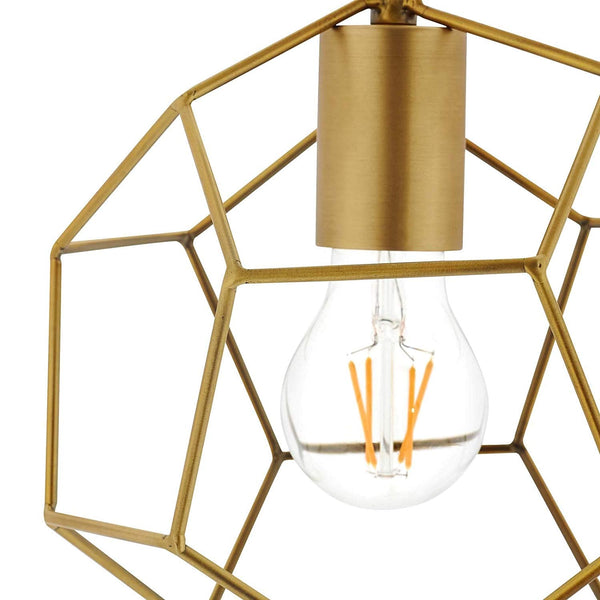 Modway Pique Rose Gold Metal Ceiling Fixture | Ceiling Lamps | Modishstore-4