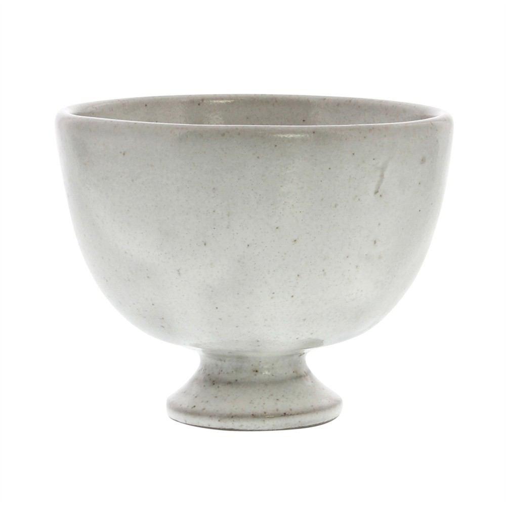 HomArt Maya Ceramic Perfect Bowl - White Glaze - Small-3