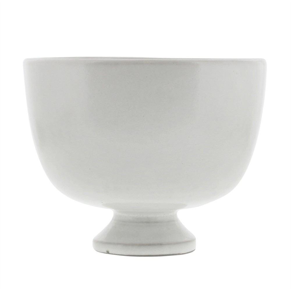 HomArt Maya Ceramic Perfect Bowl - White Glaze - Set of 4 - Feature Image-2