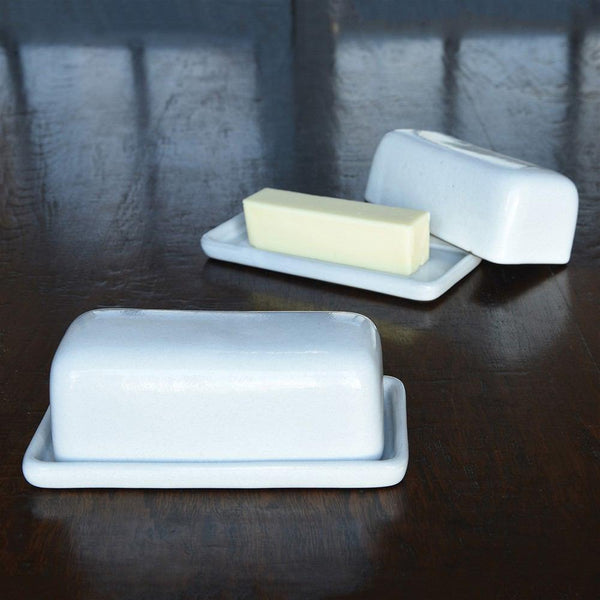 HomArt Liam Ceramic Butter Dish - Set of 4 | Modishstore | Kitchen Accessories