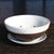 HomArt Liam Ceramic Berry Bowl & Saucer - Partial Glaze - Set of 4-7