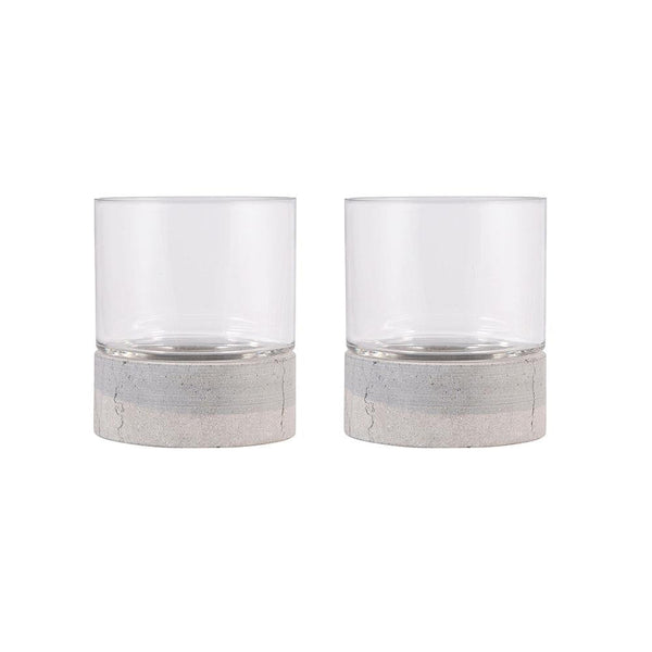 Pomeroy Emerson Set of 2 Pillar Holders | Modishstore | Candle Holders
