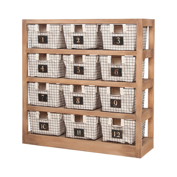 Guild Master Locker Baskets With Shelves | Modishstore | Shelves & Shelving Units