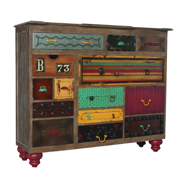 Guild Master Mosaic Treasures Chest | Modishstore | Drawers