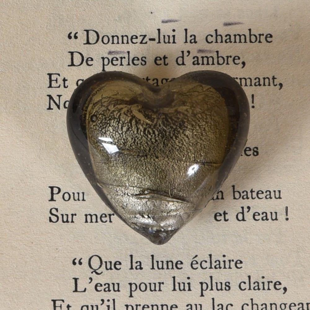 HomArt Venetian Glass Heart - Set of 24-16