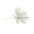 HomArt Bone China Curled Magnolia Flower - White - Set of 6-2