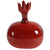 A&B Home Red Ceramic Vase - Set Of 2