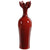 A&B Home Red Ceramic Vase - Set Of 2