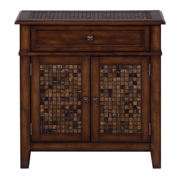 Jofran Baroque Brown Accent Cabinet