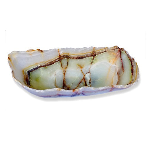 Raw Edge Natural Free Form Onyx Bowl - X-Large-6