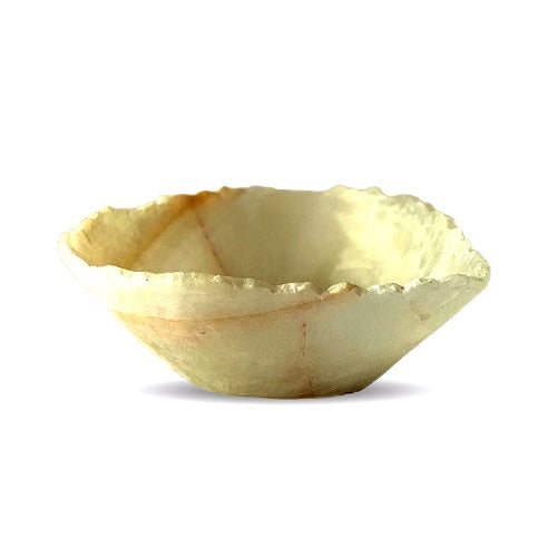 Raw Edge Natural Free Form Onyx Bowl - Small-6