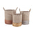 Dimond Home Mixed Metallics Nested Baskets | Modishstore | Bins, Baskets & Buckets