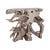 Dimond Home Champagne Teak Slice Console | Modishstore | Console Tables