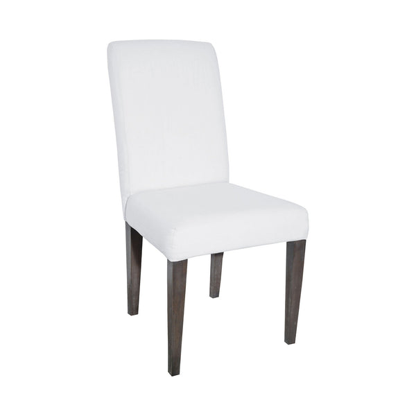Sterling Industries Couture Covers Parsons Chair In Heritage Stain With White Wash | Modishstore | Accent Chairs