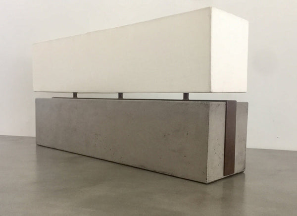 Vig Furniture Modrest Valdez Modern Concrete Table Lamp | Modishstore | Table Lamps