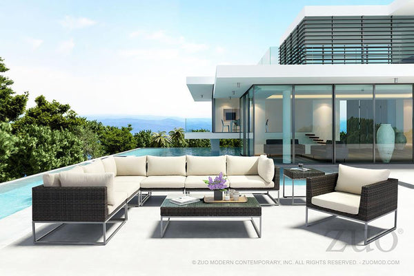 Zuo Malibu Corner | Accent Chairs | Modishstore