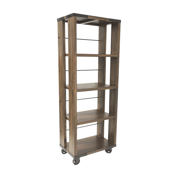 Sterling Industries Penn Shelving Unit In Farmhouse Stain | Modishstore | Shelves & Shelving Units